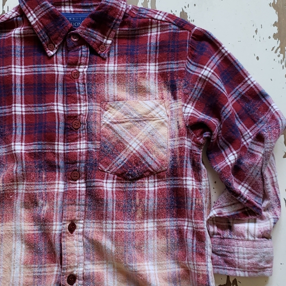 VINTAGE Redesigned Relaxed Perfection Flannel - 8Y - Picture 4 of 11